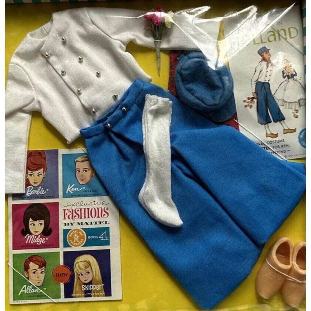 Vintage BARBIE KEN In Holland  #0777 MINT NRFP FOR THE COLLECTOR